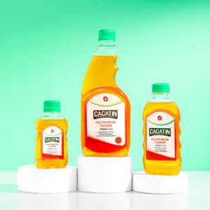 Cacatin Multipurpose Cleaner – Medium Antiseptic Liquid for Cleaning and Personal Hygiene (220ml)