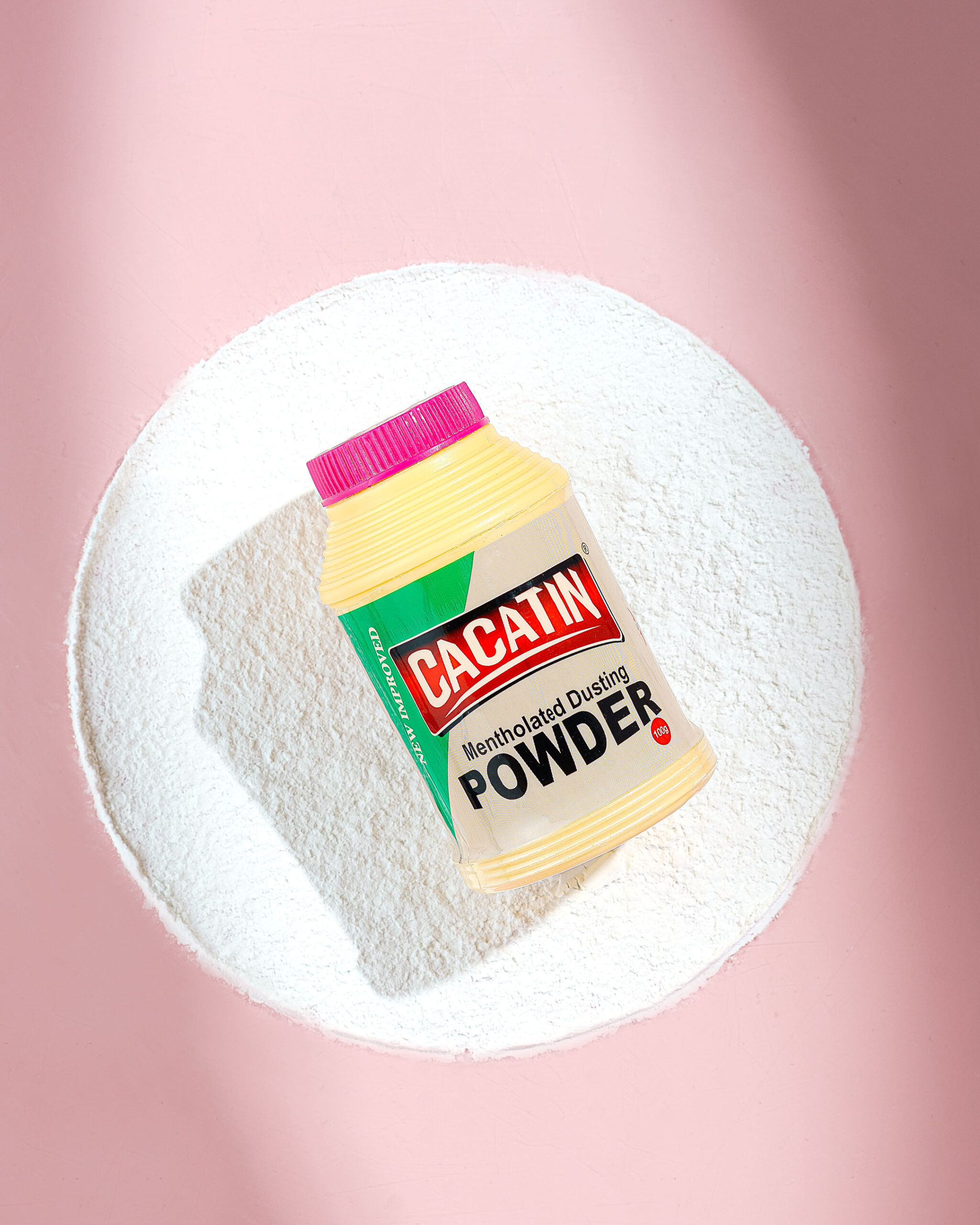 Cacatin Dusting Powder – Mentholated Cooling Body Powder for Rashes and Heat Relief (100g)